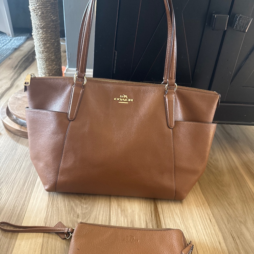 Coach bag and wristlet/wallet